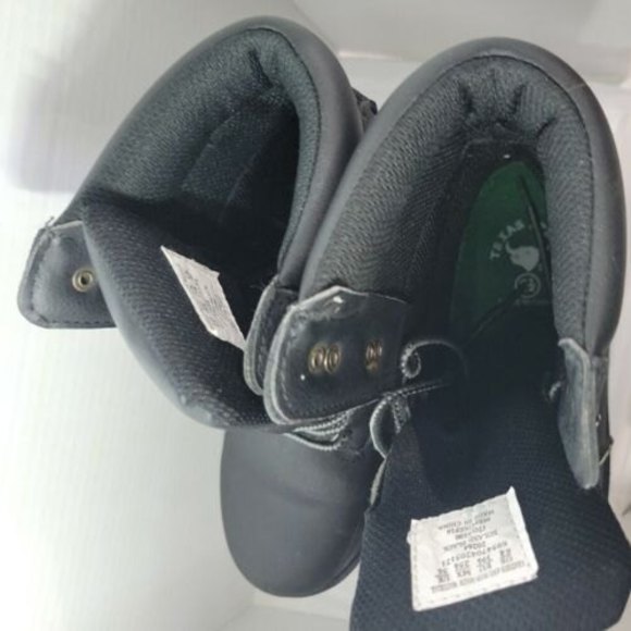 Texas steer Noland black 6 1/2 boot